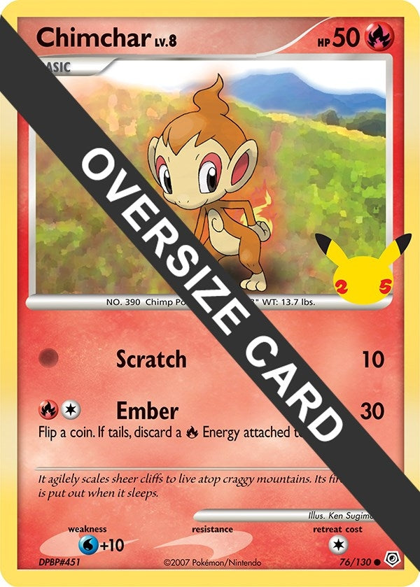 Image for Chimchar (076/130) (FPP) - Pokemon