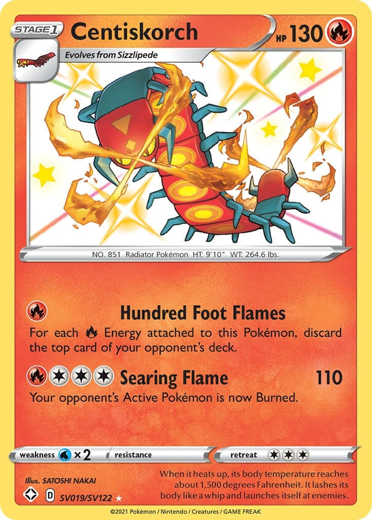 Image for Centiskorch (SV019/SV122) (SHFSV) - Pokemon