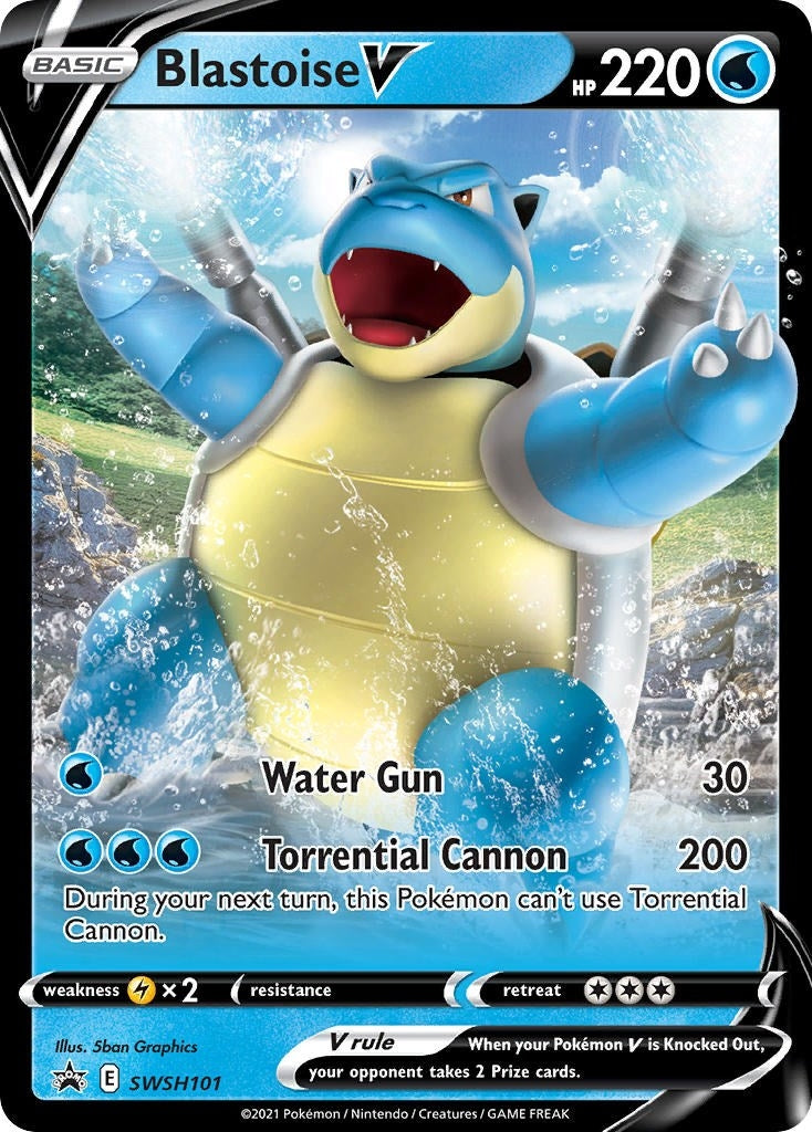 Image for Blastoise V - SWSH101 (SWSH101) (SWSD) - Pokemon