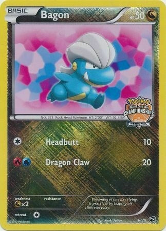 Image for Bagon - 6/20 (Regional Championships) (006/020) (PR) - Pokemon