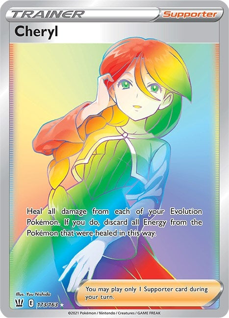 Image for Cheryl (Secret) (173/163) (SWSH05) - Pokemon