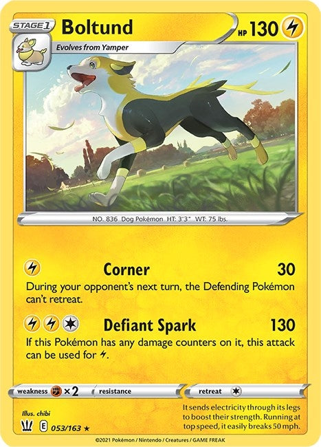 Image for Boltund (053/163) (SWSH05) - Pokemon