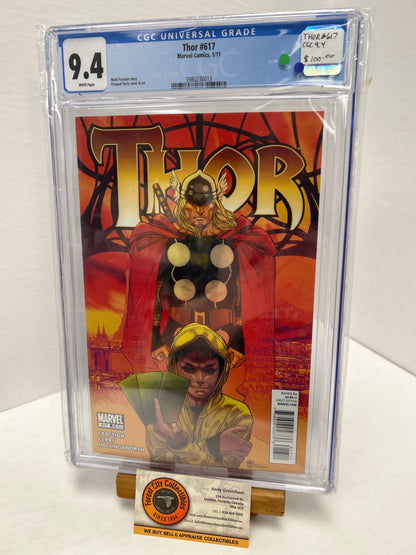 Thor #617 (White Pages) {CBCS 9.4}