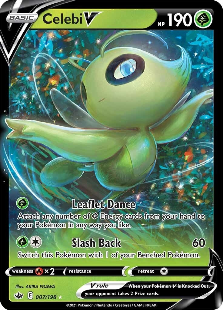 Image for Celebi V (007/198) (SWSH06) - Pokemon