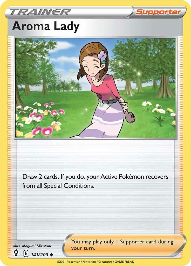 Image for Aroma Lady (141/203) (SWSH07) - Pokemon