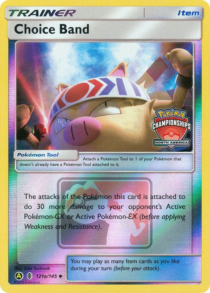 Image for Choice Band - 121a/145 (North America Championships) (121a/145) (PR) - Pokemon