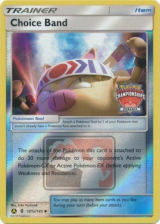 Image for Choice Band - 121a/145 (Oceania Championships) (121a/145) (PR) - Pokemon