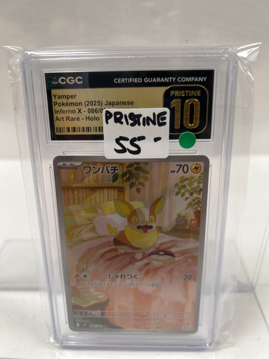 2025 Yamper Japanese 086/080 - CGC (Pristine 10)
