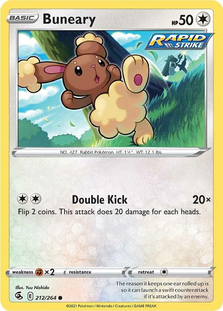 Image for Buneary (212/264) (SWSH08) - Pokemon