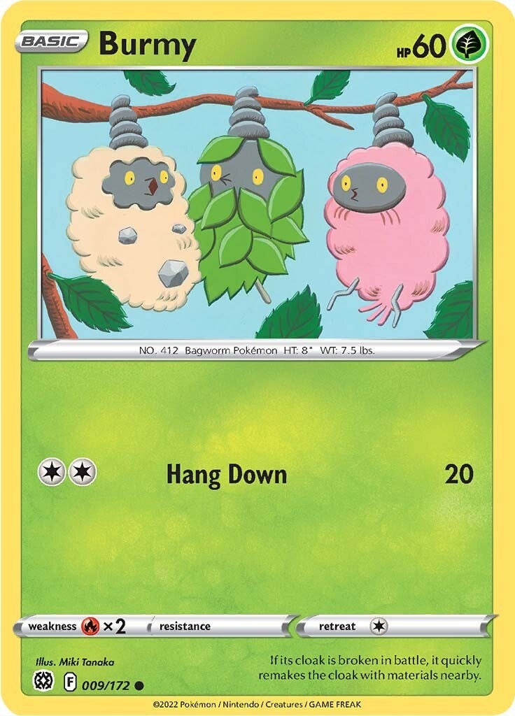 Image for Burmy (009/172) (SWSH09) - Pokemon