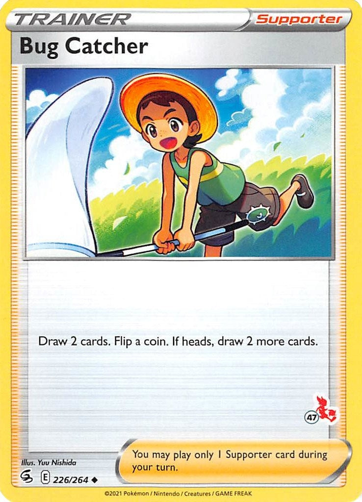 Image for Bug Catcher - 226/264 (#47 Cinderace Stamped) (226/264) (BA22) - Pokemon