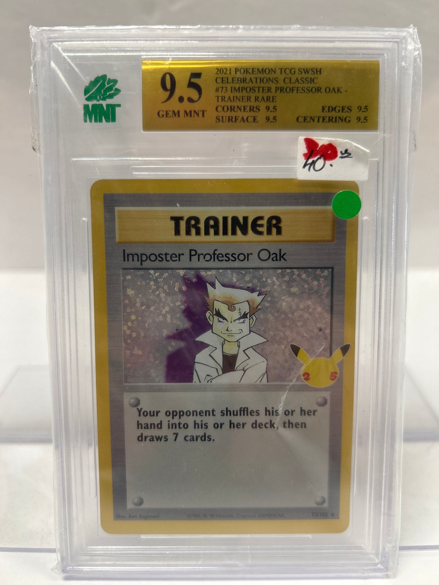 Imposter Professor Oak 2021 73/102 - MNT (9.5)