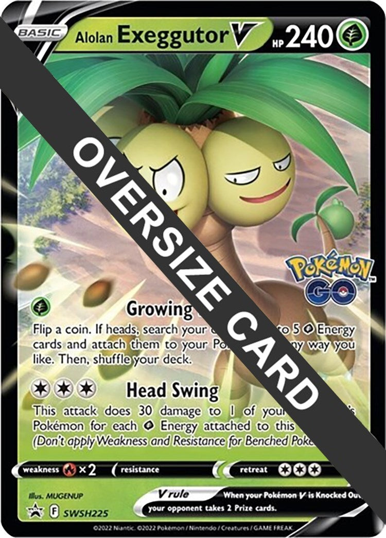 Image for Alolan Exeggutor V - SWSH225 (SWSH225) (PR) - Pokemon