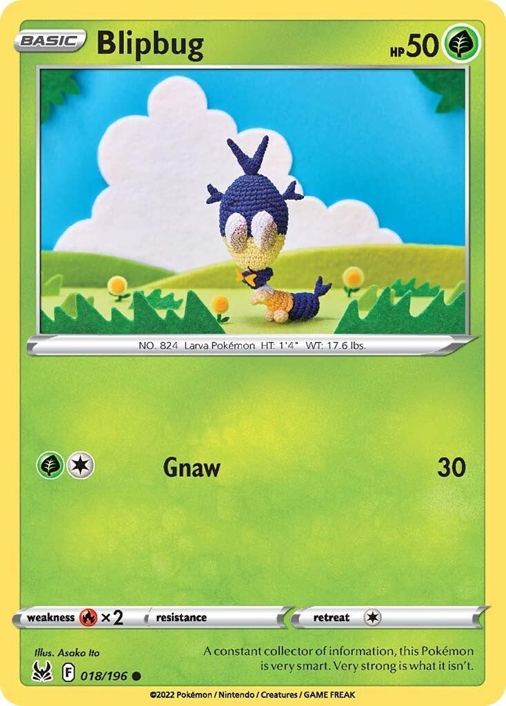 Image for Blipbug (018/196) (SWSH11) - Pokemon