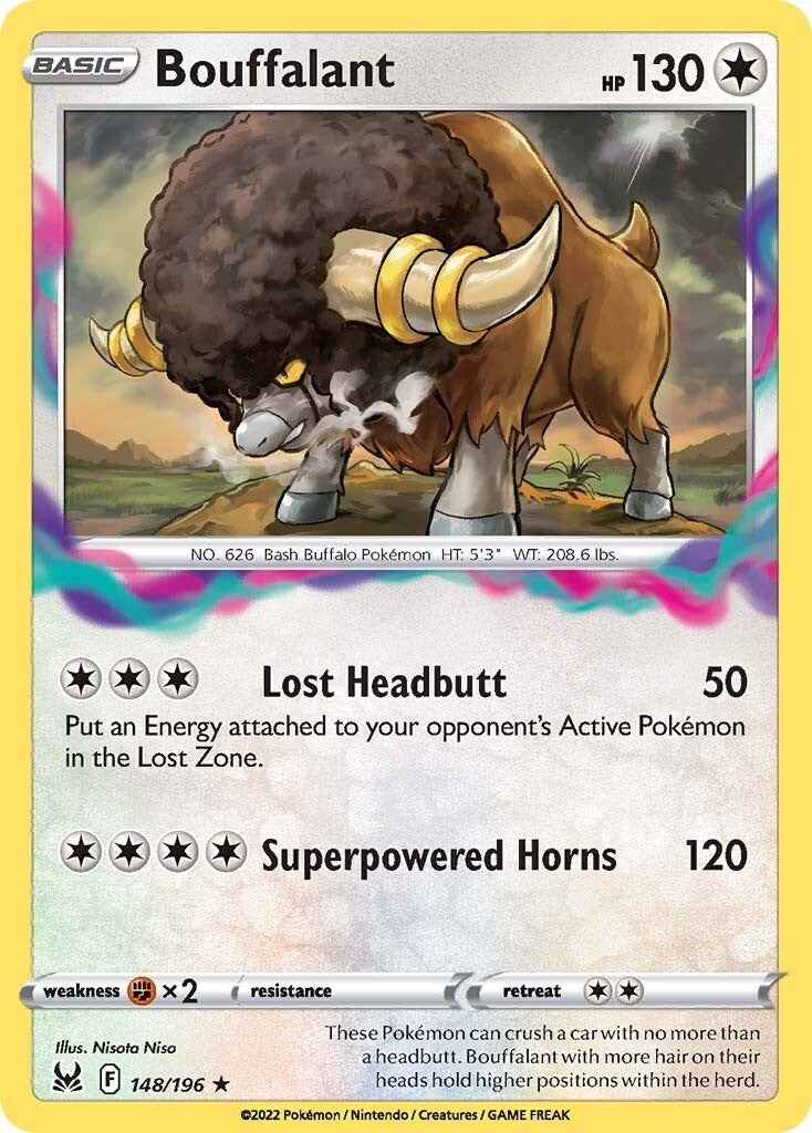 Image for Bouffalant (148/196) (SWSH11) - Pokemon