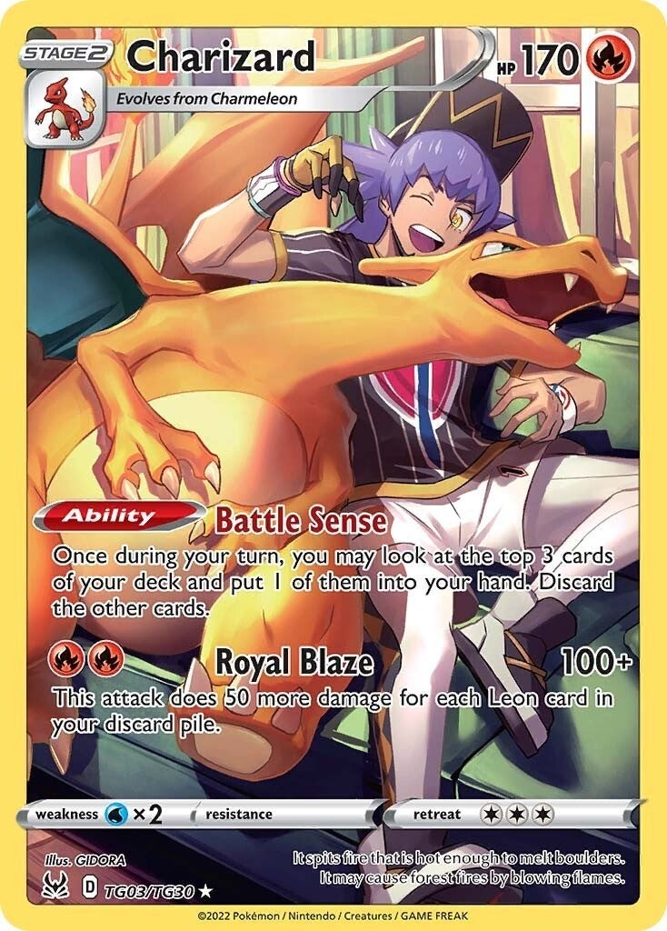 Image for Charizard (TG03/TG30) (SWSH11: TG) - Pokemon