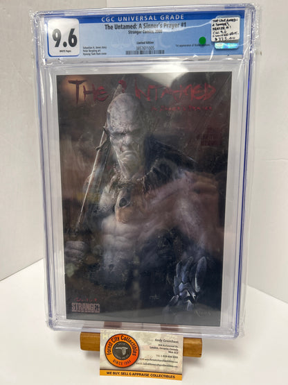 The Untamed: A Sinner's prayer #1 (White Pages) {CGC 9.6}