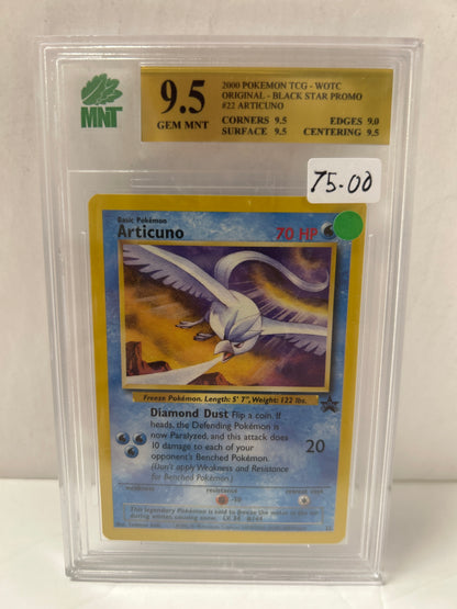 Articuno (22) 2000 Pokemon TCG WTC - MNT (9.5)