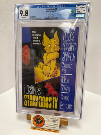 Stray dogs #4 (White pages) {CGC 9.8}
