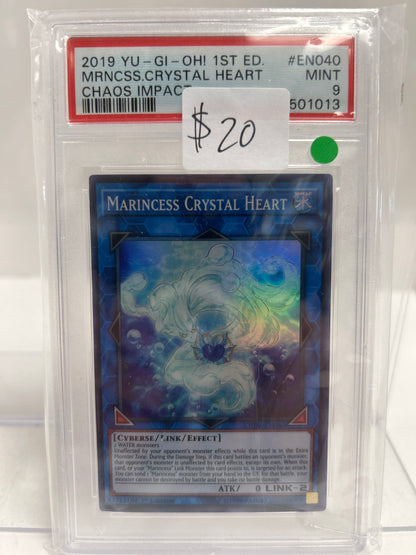 Yu-Gi-Oh! Mrncess.Crystal Heart 2019 - PSA (9)