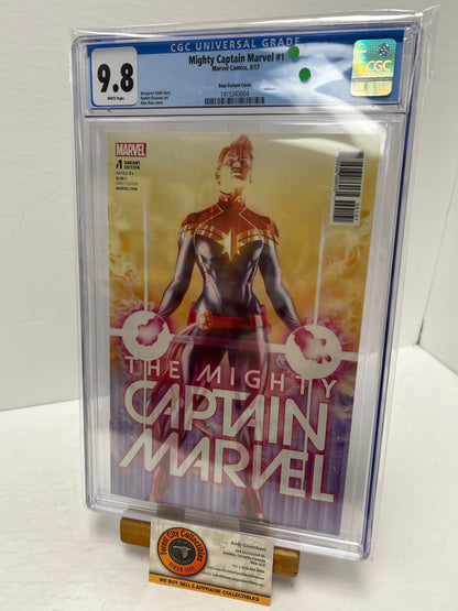 Mighty Captain Marvel #1 (White Pages) {CGC 9.8}