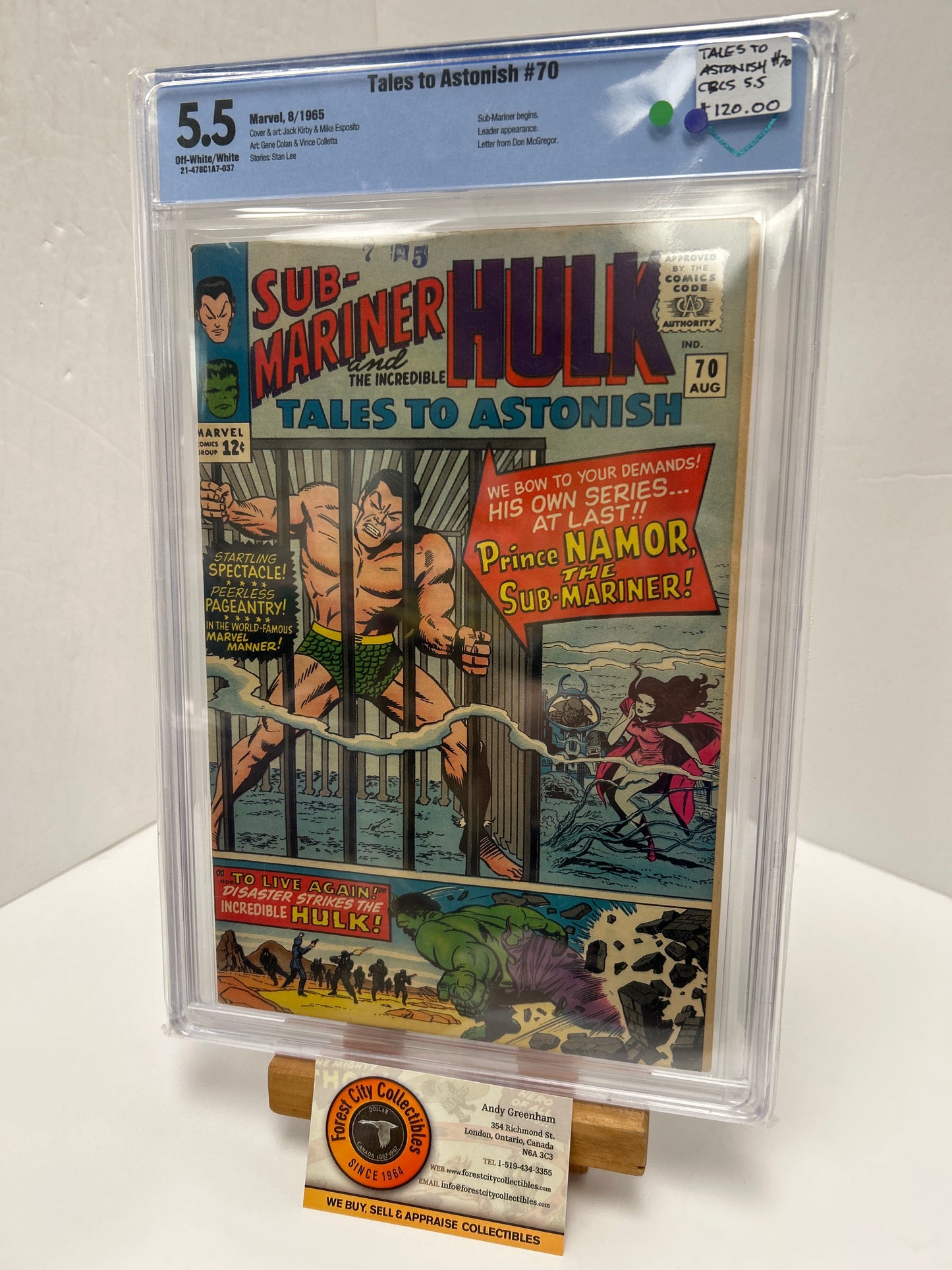 Tales to Astonish #70 (OFF-White/White) {CBCS 5.5}