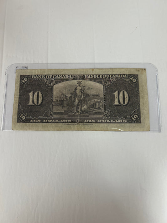 Bank Of Canada {1937} Gordon/Towers F+