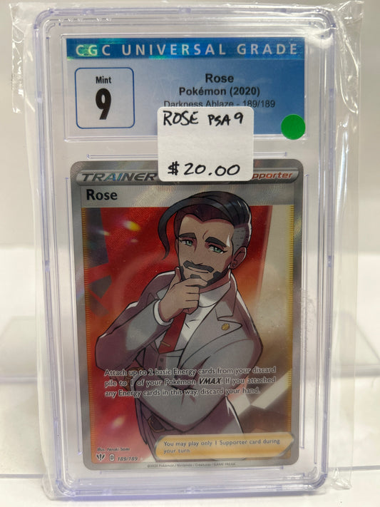 Rose 2020 189/189 - CGC (9.0)