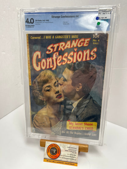 Strange Confessions #4 (Off-White-White Pages) {CBCS 4.0}