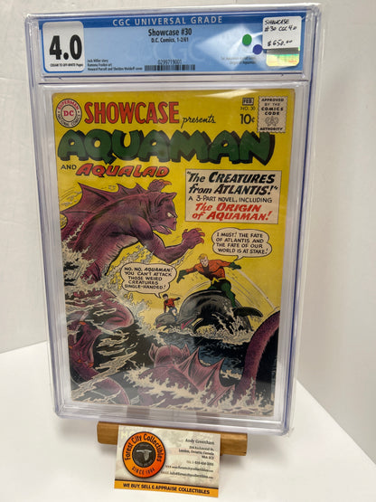 Showcase #30 (Cream to White Pages) {CGC 4.0}