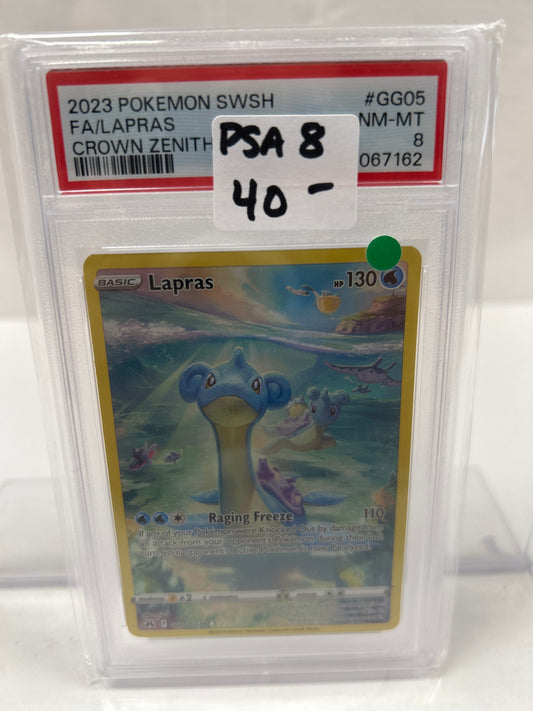 2023 Pokemon SWSH FA/Lapras GG05/GG70 - PSA (8)