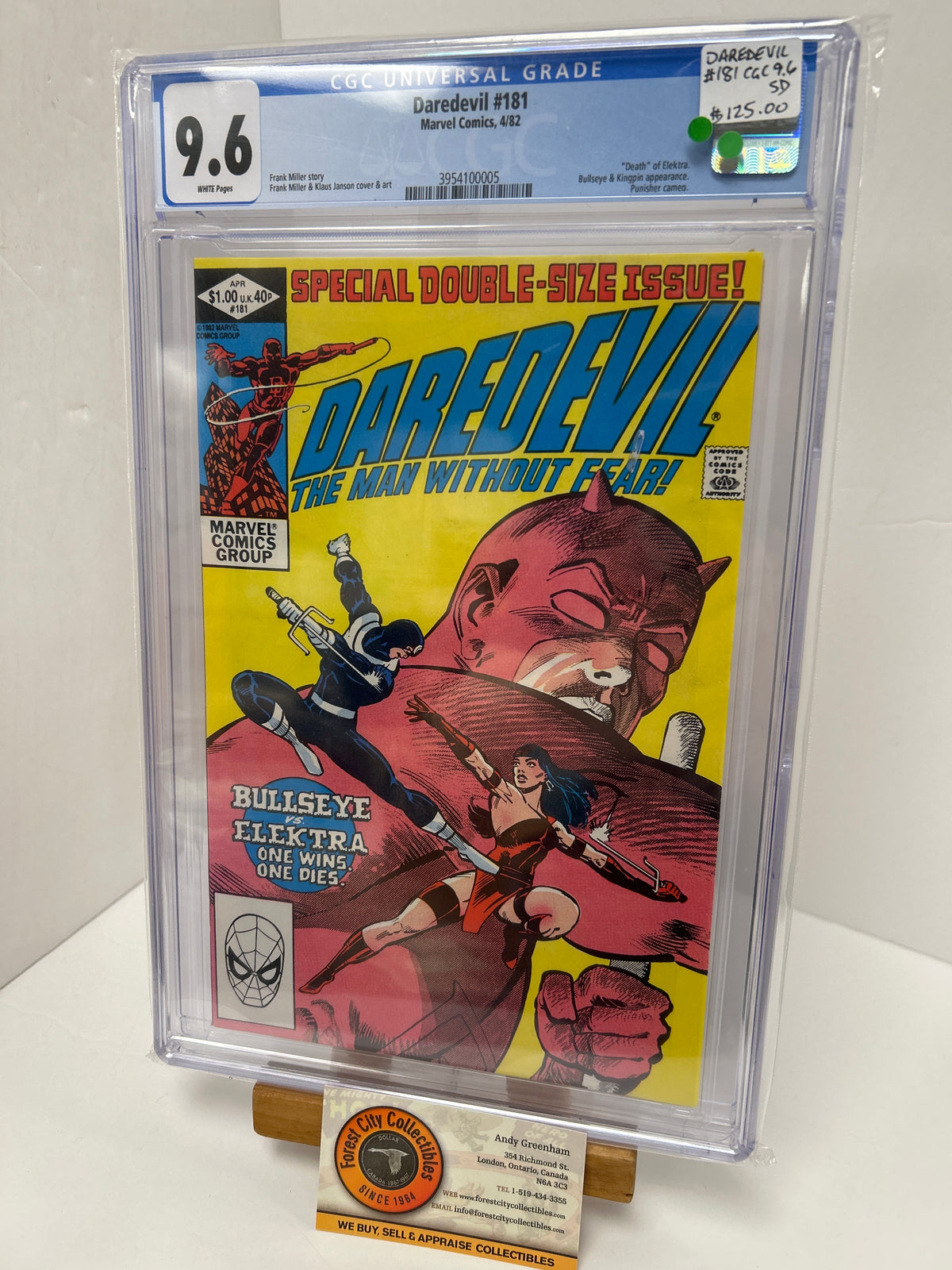 Daredevil #181 (White Pages) {CGC 9.6}