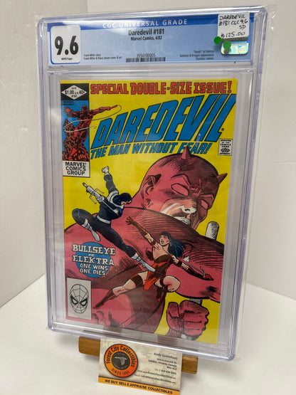 Daredevil #181 (White Pages) {CGC 9.6}