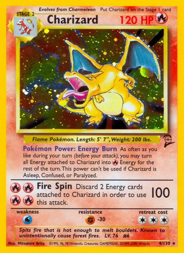 Image for Charizard (004/130) (BS2) - Pokemon
