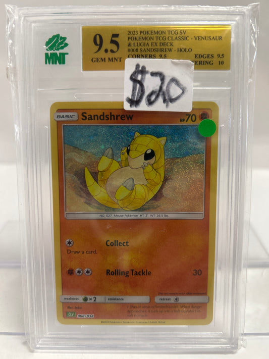 Sandshrew 2023 008/034 - MNT (9.5)
