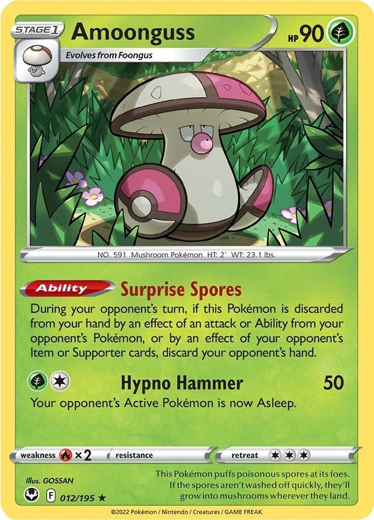 Image for Amoonguss (012/195) (SWSH12) - Pokemon