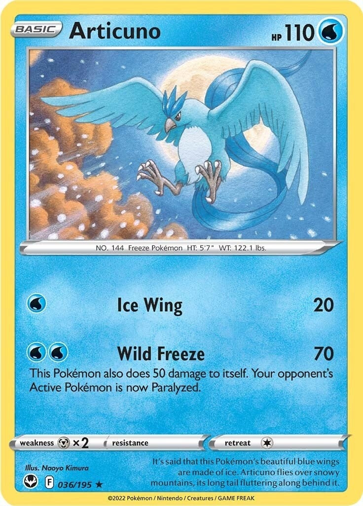 Image for Articuno (036/195) (SWSH12) - Pokemon