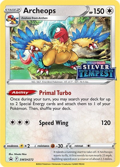 Image for Archeops - SWSH272 (Prerelease) (SWSH272) (SWSD) - Pokemon