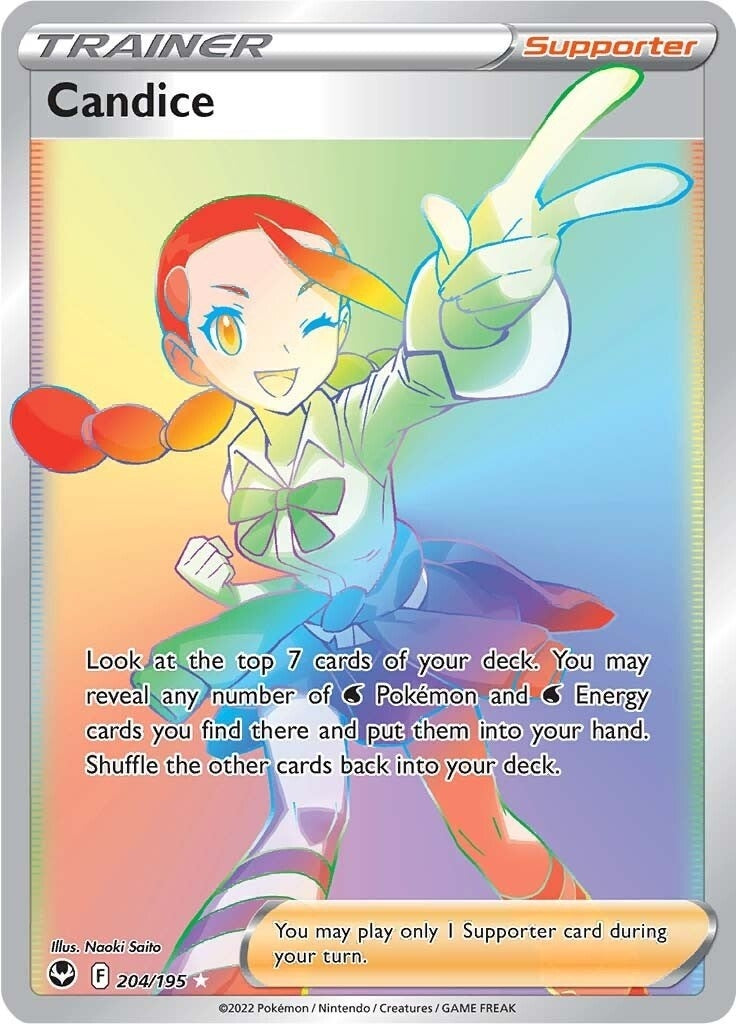 Image for Candice (Secret) (204/195) (SWSH12) - Pokemon