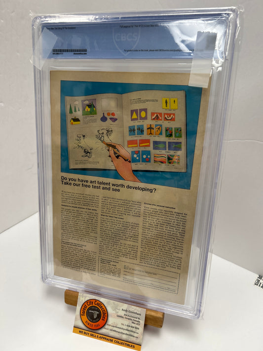 Captain America #122 (White Pages) {CBCS 9.2}