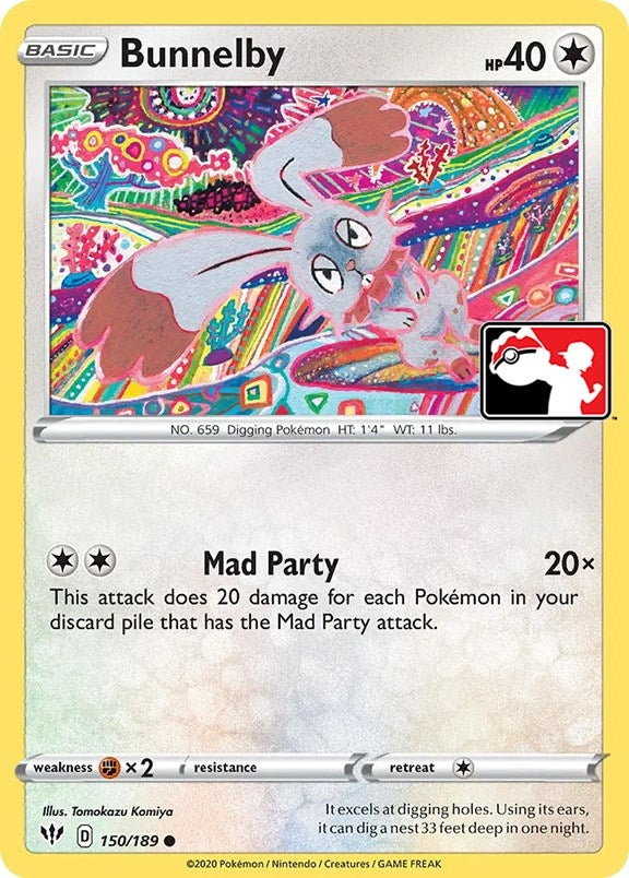 Image for Bunnelby (150/189) - Pokemon