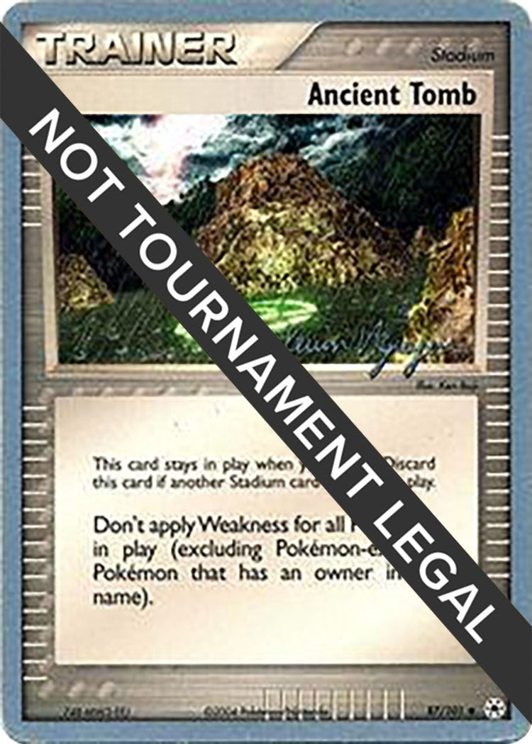 Image for Ancient Tomb - 2004 (Kevin Nguyen) (87/101) (WCD) - Pokemon