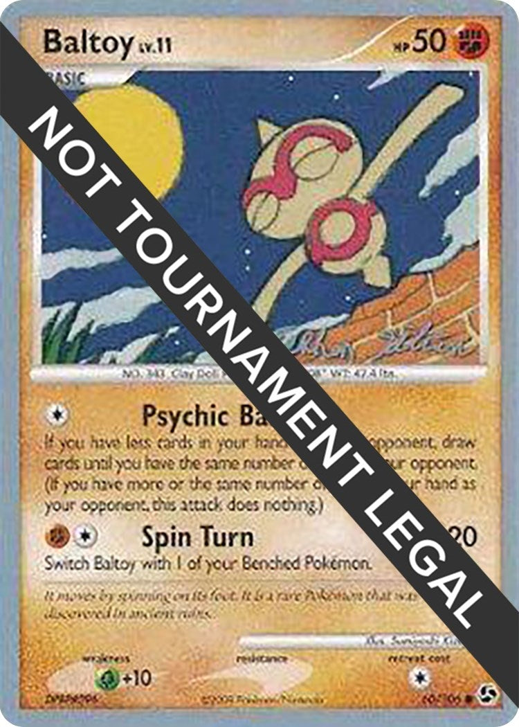 Image for Baltoy - 2009 (Stephen Silvestro) (60/106) (WCD) - Pokemon