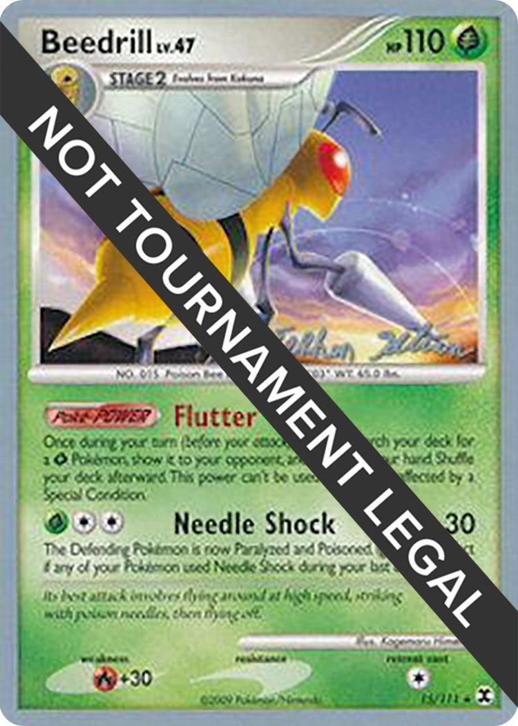 Image for Beedrill (15) - 2009 (Stephen Silvestro) (15/111) (WCD) - Pokemon