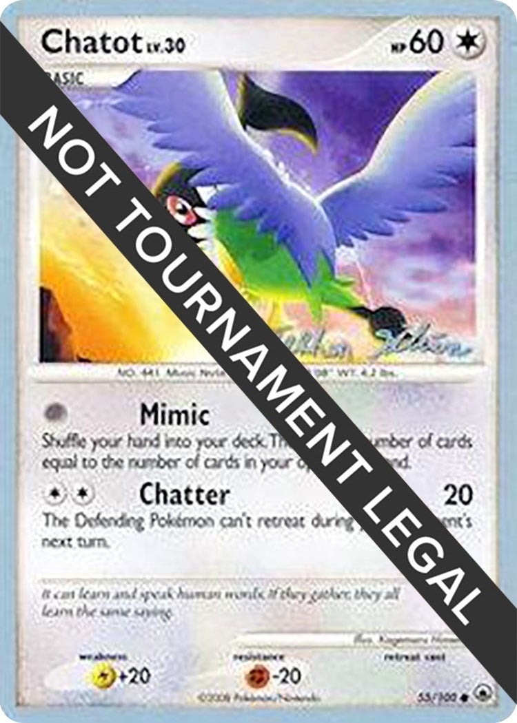 Image for Chatot - 2009 (Stephen Silvestro) (55/100) (WCD) - Pokemon
