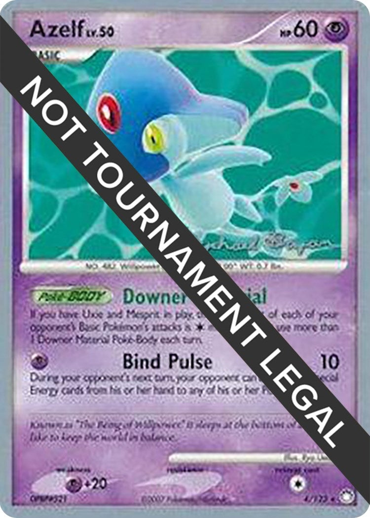 Image for Azelf (4) - 2010 (Mychael Bryan) (4/123) (WCD) - Pokemon