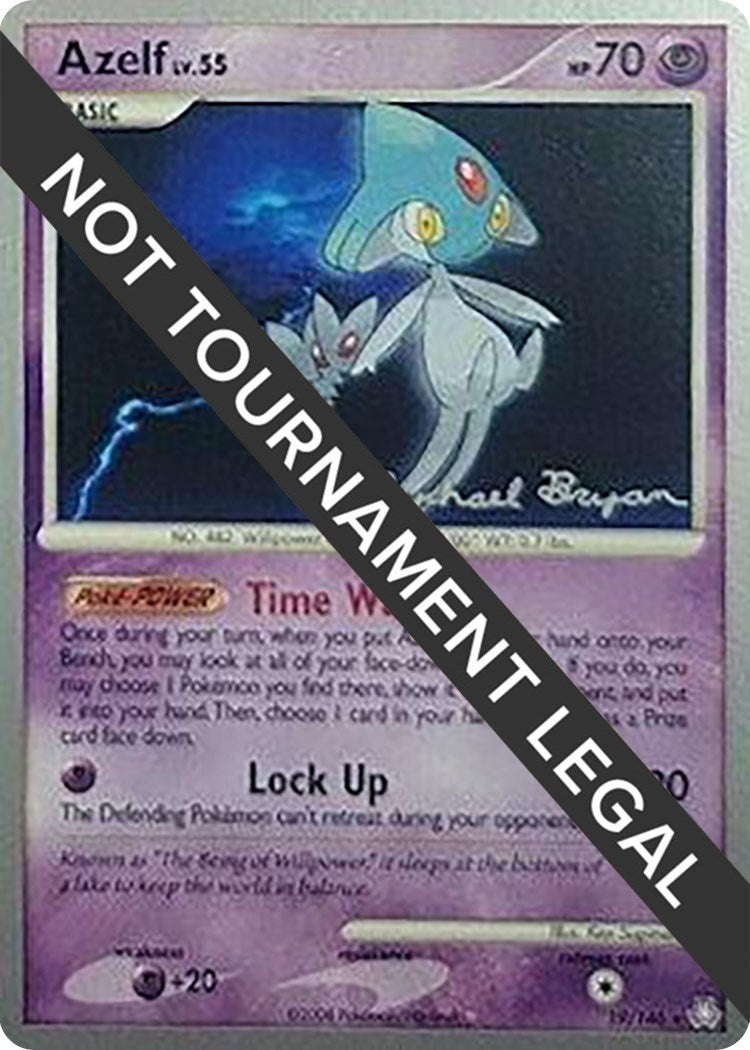 Image for Azelf (19) - 2010 (Mychael Bryan) (19/146) (WCD) - Pokemon