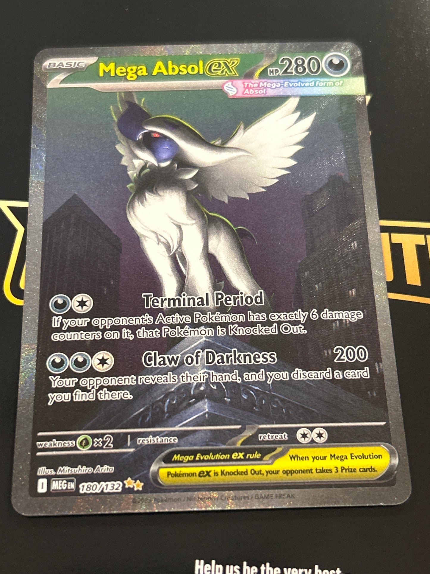 Mega Absol ex (Mega Evolutions) 180/132