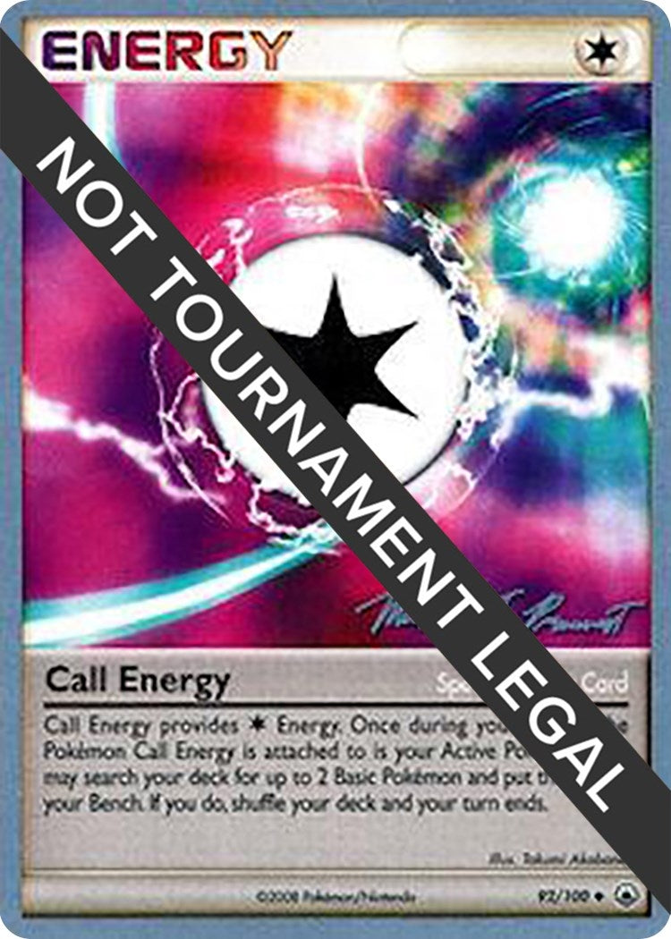 Image for Call Energy - 2010 (Michael Pramawat) (92/100) (WCD) - Pokemon