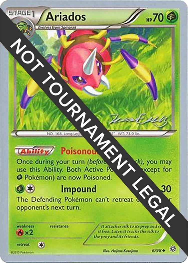 Image for Ariados - 2016 (Jesper Eriksen) (6/98) (WCD) - Pokemon